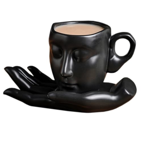 Küsst Gesichter Tassen Cappuccino Paar Geschenke Verlobungsgeschenke Geschenke für Männer Tassen Sammeltassen Hochzeitstag Zum Hochzeitstag frau Geschenk Standesamtliche Hochzeit von BizimHesap