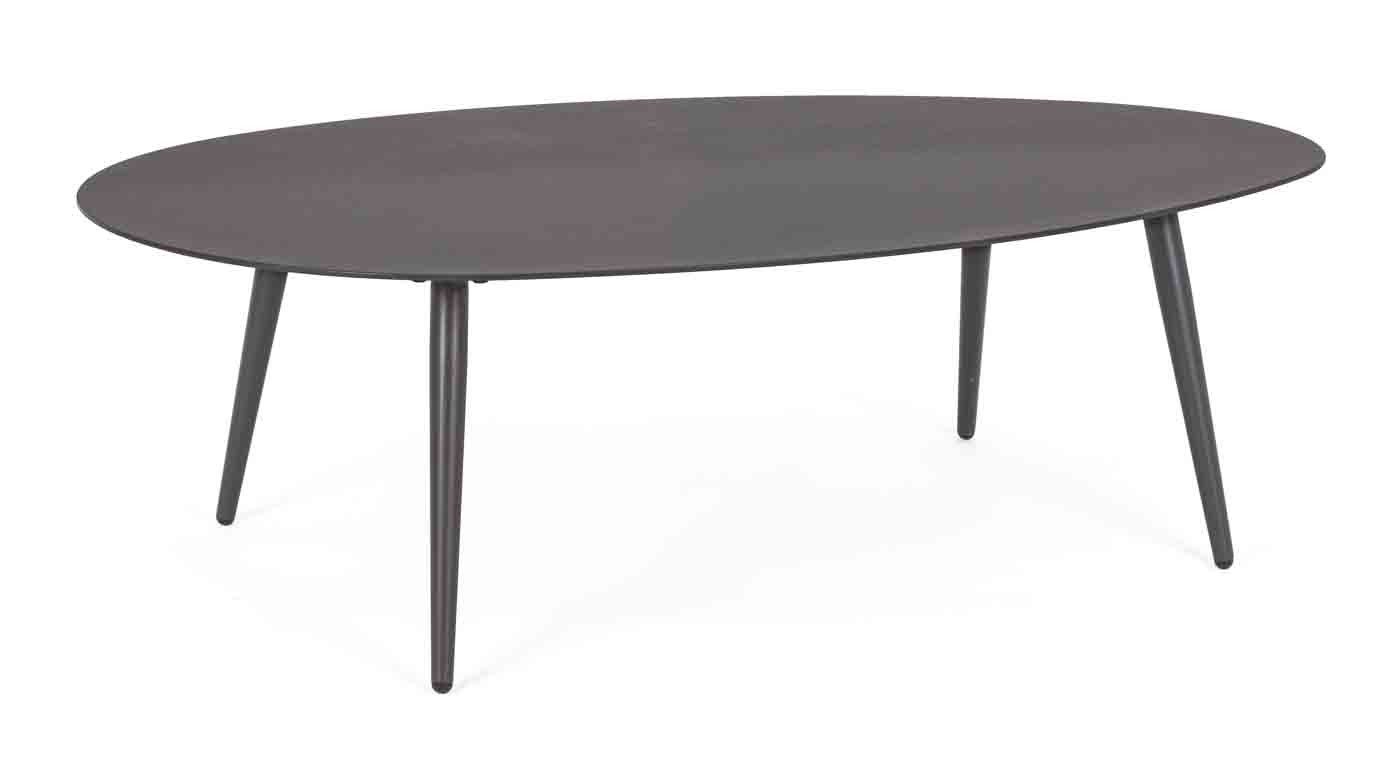 Bizzotto Couchtisch Ridley aus Aluminium, Anthrazit von Bizzotto