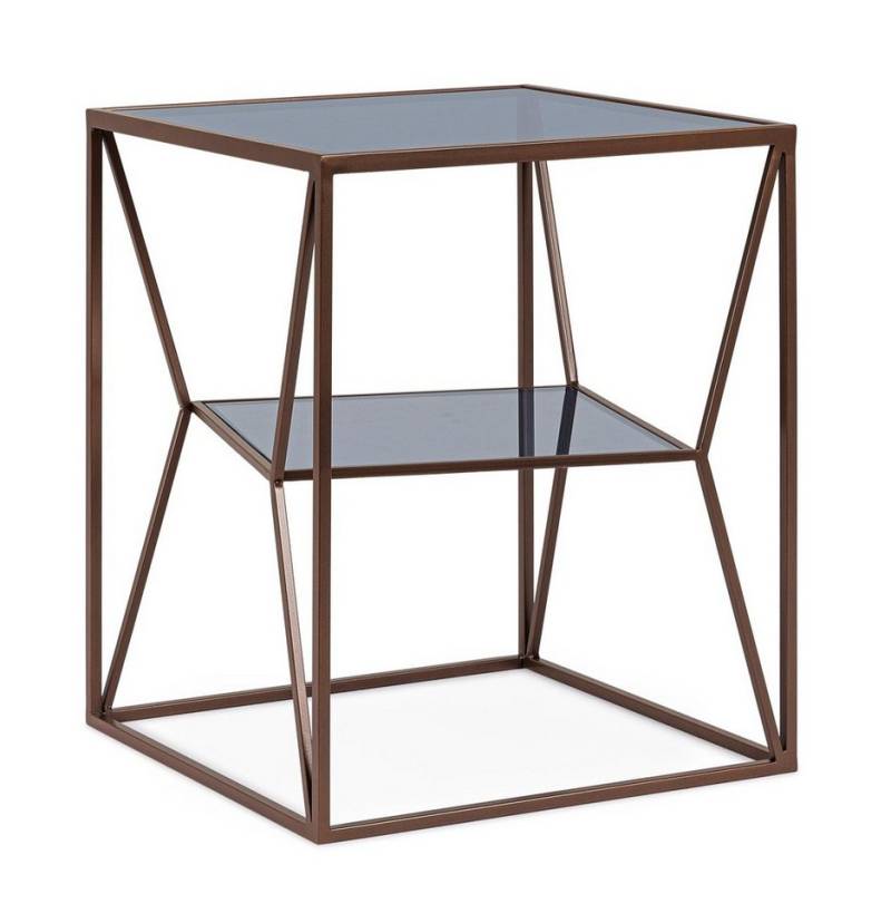 Bizzotto Couchtisch Hydra aus Metall, 40x40 cm Bizzotto Couchtisch Hydra aus Metall, 40x40 cm von Bizzotto