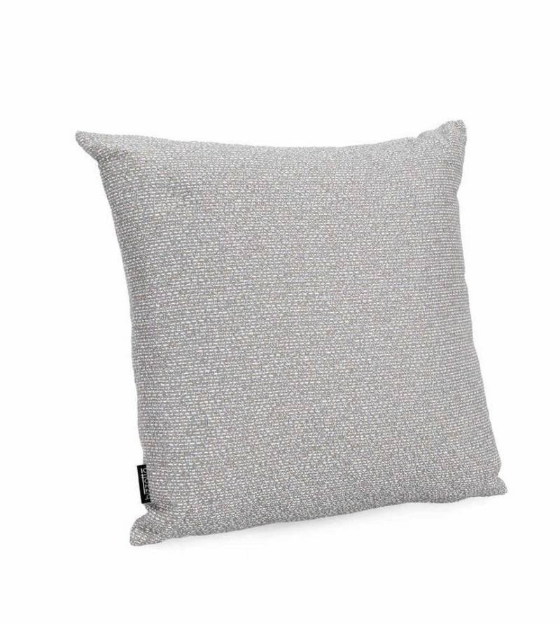 Bizzotto Dekokissen Sirin 2er-Set aus Olefin-Stoff 45x45 cm, Grau, Wasserabweisendes Futter von Bizzotto
