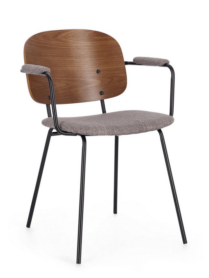 Bizzotto Esszimmerstuhl Esszimmerstuhl Sienna aus Stoff von Bizzotto