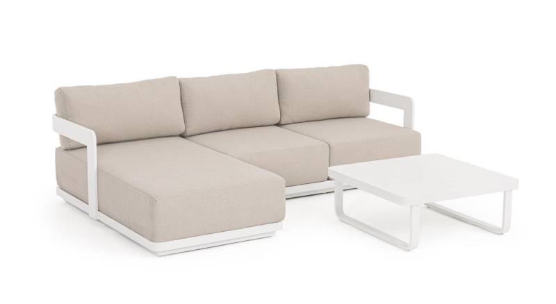 Bizzotto Gartenlounge-Set Mariel, Gartenecksofa & Couchtisch, 1x Ecksofa, 1x Couchtisch Bizzotto Gartenlounge-Set Mariel, Gartenecksofa & Couchtisch, 1x Ecksofa, 1x Couchtisch von Bizzotto