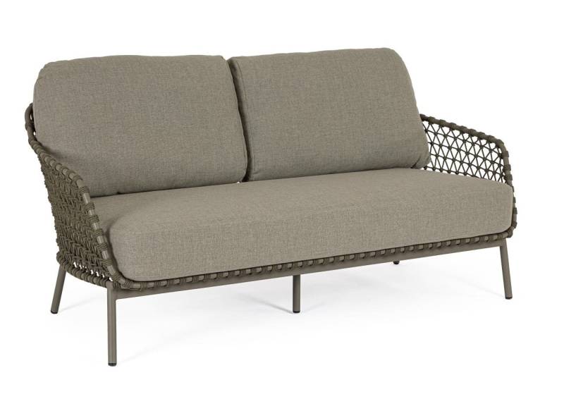Bizzotto Gartensofa Ivissa aus Metall, Grün Bizzotto Gartensofa Ivissa aus Metall, Grün von Bizzotto
