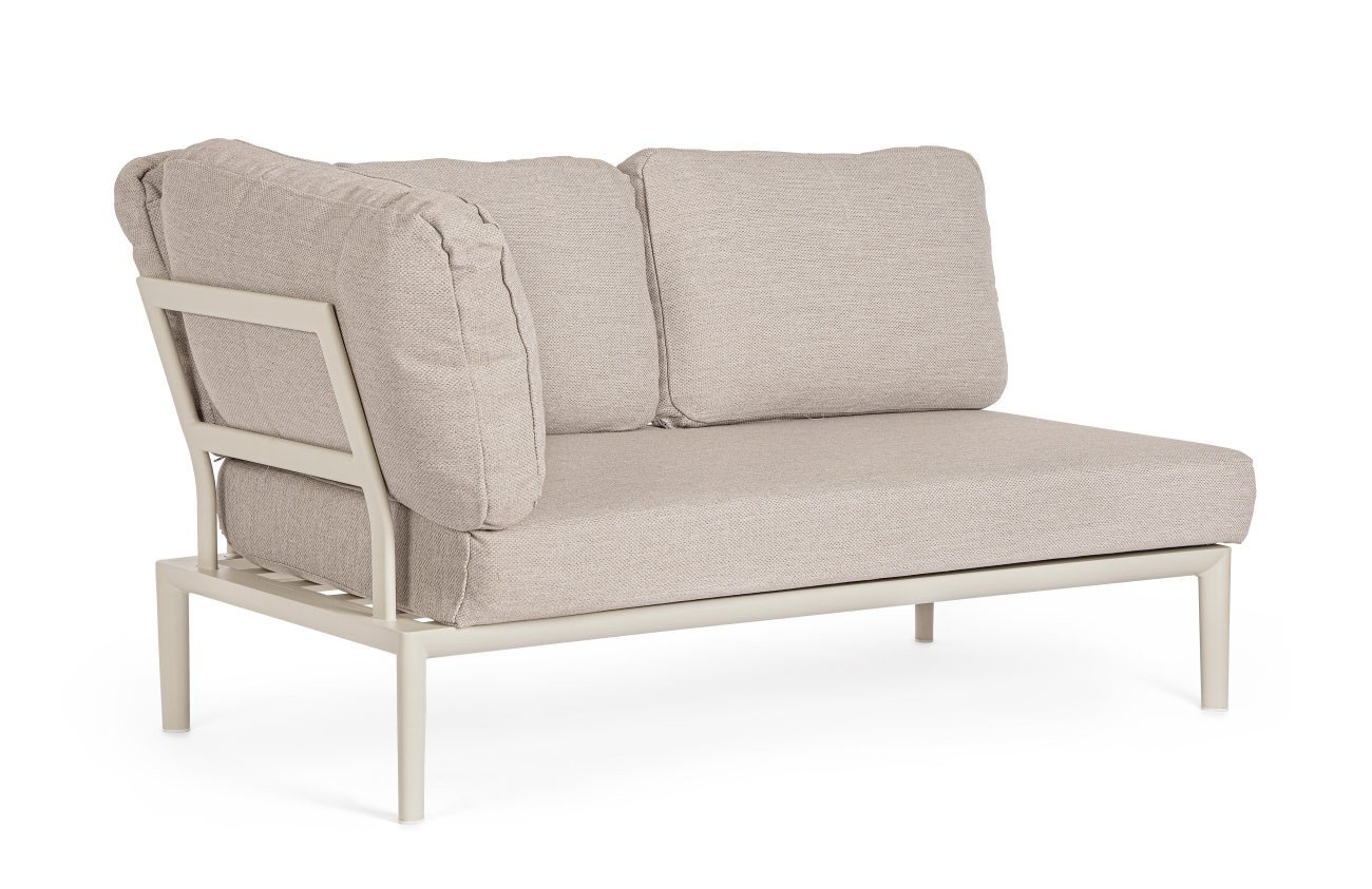 Bizzotto Gartensofa Gerald aus Aluminium Eck-Element, Pelikan Bizzotto Gartensofa Gerald aus Aluminium Eck-Element, Pelikan von Bizzotto