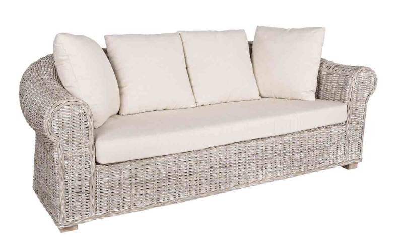 Bizzotto Gartensofa Rattansofa Coba, 205 cm von Bizzotto