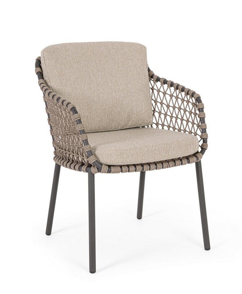 Bizzotto Gartenstuhl Ivissa aus Metall, Natur Bizzotto Gartenstuhl Ivissa aus Metall, Natur von Bizzotto