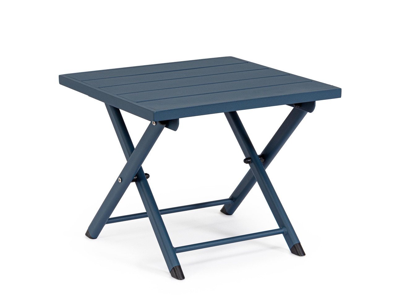 Bizzotto Beistelltisch Taylor aus Aluminium, Blau von Bizzotto