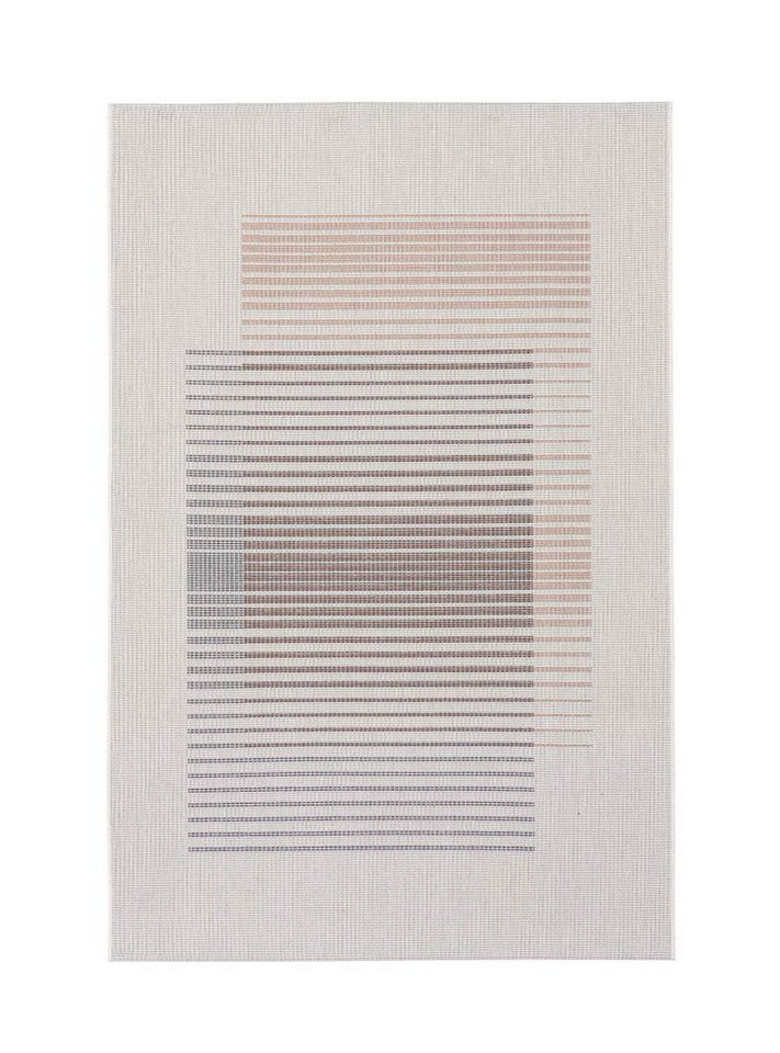 Bizzotto Outdoorteppich Kino 160x230 cm, Beige/Blau, Rechteckig, Höhe: 1.0 mm von Bizzotto
