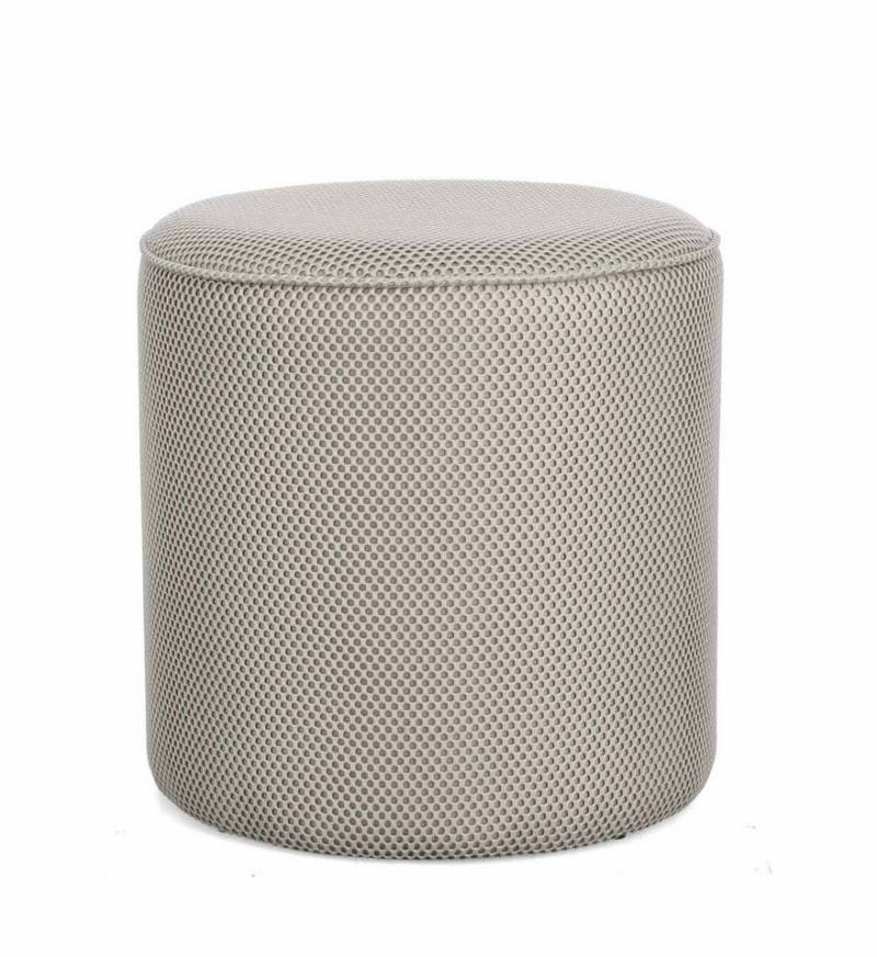 Bizzotto Pouf Olesya aus Waben-Stoff Ø 42 cm von Bizzotto