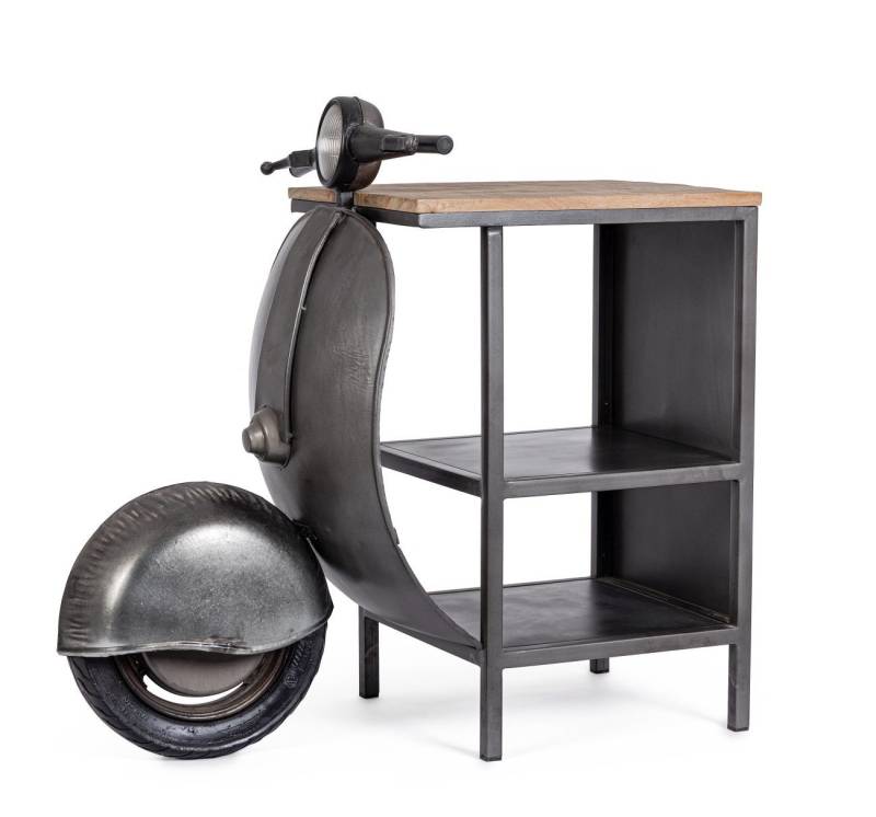 Bizzotto Regal Vespa aus Metall, Grau von Bizzotto