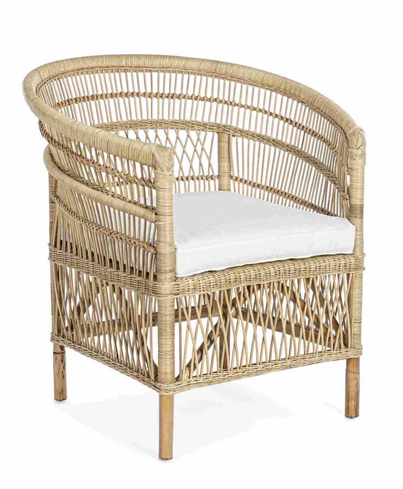 Bizzotto Sessel Josefina aus Rattan, Natur Bizzotto Sessel Josefina aus Rattan, Natur von Bizzotto