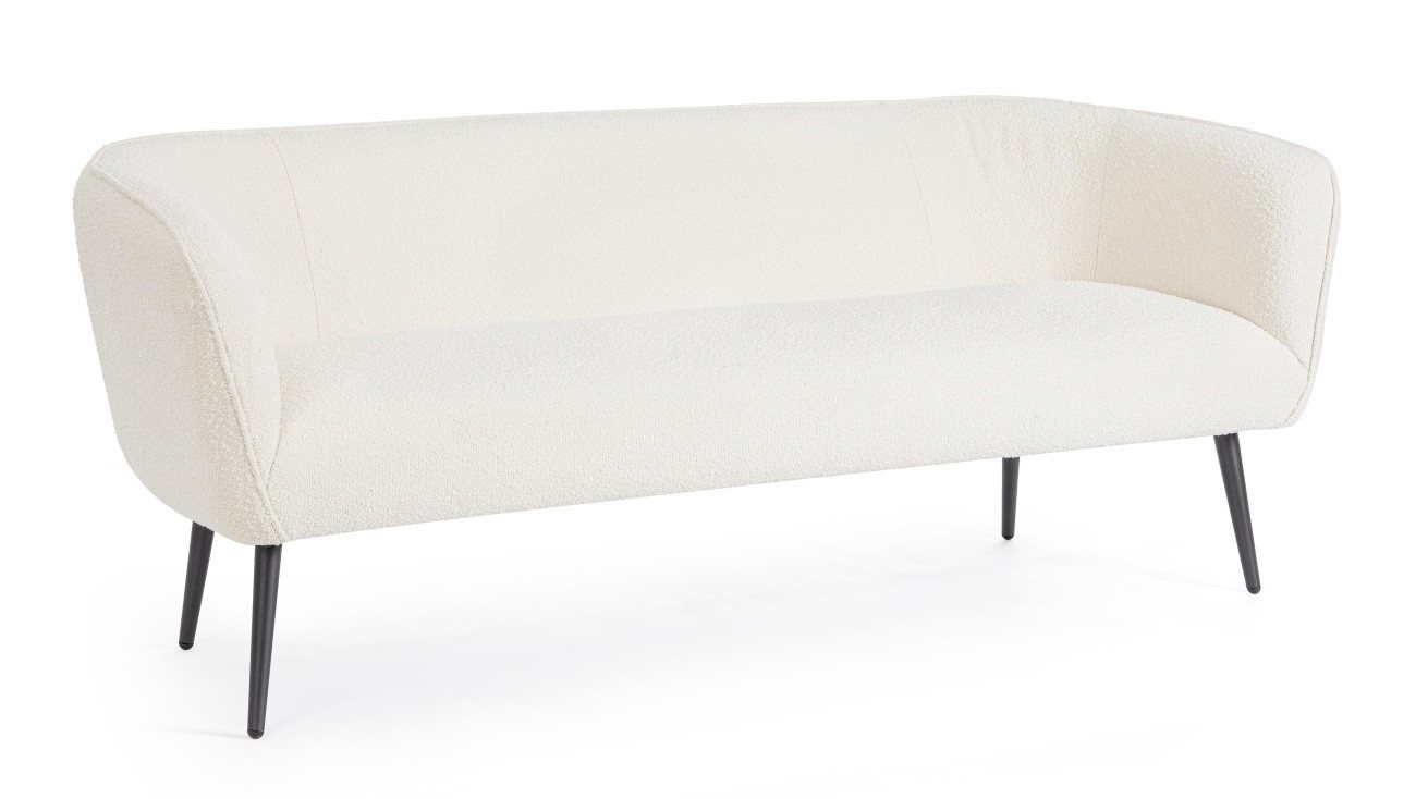 Bizzotto Sofa Avril aus Bouclè-Stoff 3-Sitzer von Bizzotto