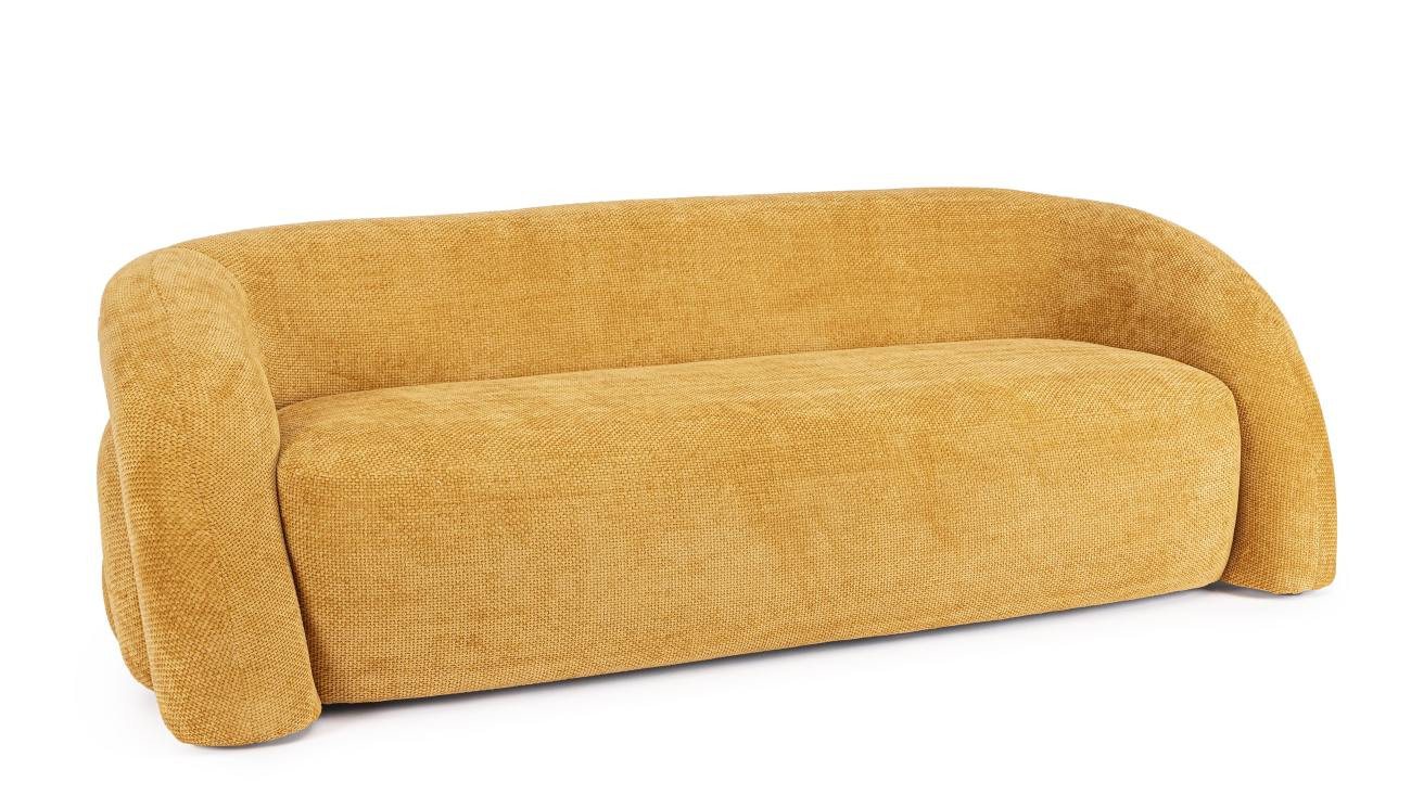 Bizzotto Sofa Clemence aus Stoff, Senf Bizzotto Sofa Clemence aus Stoff, Senf von Bizzotto