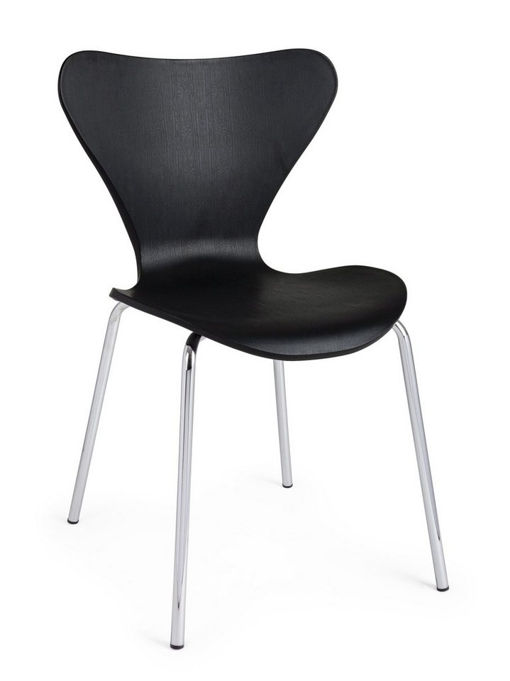 Bizzotto Stuhl Tessa 4er-Set, Schwarz Bizzotto Stuhl Tessa 4er-Set, Schwarz von Bizzotto
