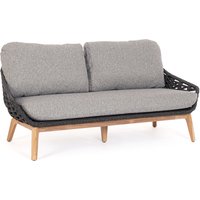 Bizzotto Tamires Sofa Aluminium/Teak von Bizzotto