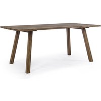 Bizzotto Tisch »Glasgow«, BxHxL: 90 x 75 x 180 cm, Tischplatte: Akazienholz - braun von Bizzotto