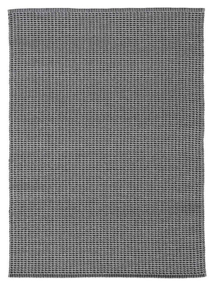 Outdoorteppich BASANT, Grau, Kunstfaser, 170 x 240 cm, Bizzotto, rechteckig, Höhe: 9 mm, Outdoorgeeignet, Pflegeleicht, Witterungsbeständig von Bizzotto