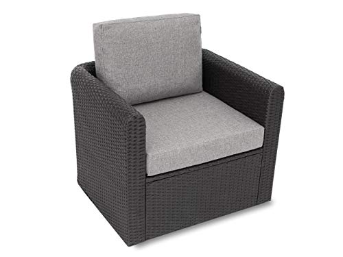 Bjird Gartenkissen Sitzauflage auf Gartenmöbel, Rattan, Gartenpolster Polsterauflagen auf Rataanmöbel,Kissen für Rattansessel - Grau - 60x550x8 cm Bjird Gartenkissen Sitzauflage auf Gartenmöbel, Rattan, Gartenpolster Polsterauflagen auf Rataanmöbel,Kissen für Rattansessel - Grau - 60x550x8 cm von Bjird