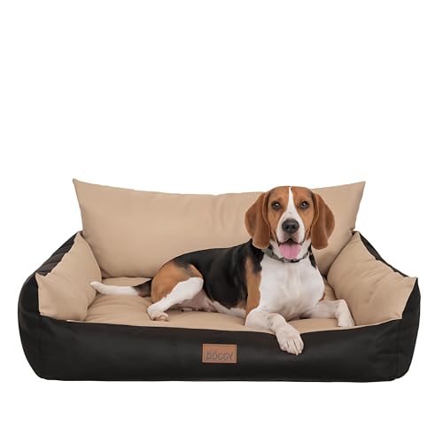 Bjird Hundebett Grosse Hunde Wasserdicht - Hundedecke Sofa, Hundebett Mittelgroße Hunde - Joker Waschbares Hundesofa mit Herausnehmbarem Kissen - Oeko-Tex Hundekissen Dog Bed 82x63 cm Beige XL Bjird Hundebett Grosse Hunde Wasserdicht - Hundedecke Sofa, Hundebett Mittelgroße Hunde - Joker Waschbares Hundesofa mit Herausnehmbarem Kissen - Oeko-Tex Hundekissen Dog Bed 82x63 cm Beige XL von Bjird