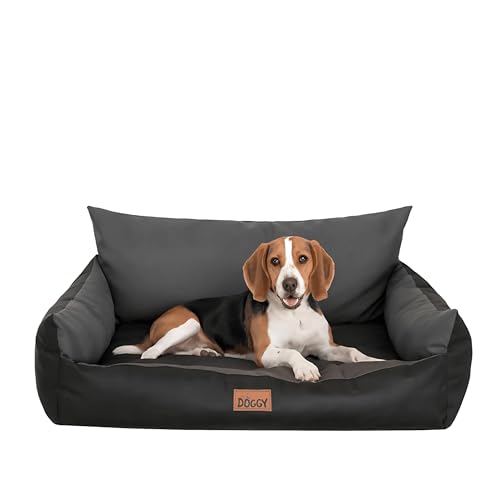 Bjird Hundebett Grosse Hunde Wasserdicht - Hundedecke Sofa, Hundebett Mittelgroße Hunde - Joker Waschbares Hundesofa mit Herausnehmbarem Kissen - Oeko-Tex Hundekissen Dog Bed 82x63 cm Graphit XL Bjird Hundebett Grosse Hunde Wasserdicht - Hundedecke Sofa, Hundebett Mittelgroße Hunde - Joker Waschbares Hundesofa mit Herausnehmbarem Kissen - Oeko-Tex Hundekissen Dog Bed 82x63 cm Graphit XL von Bjird