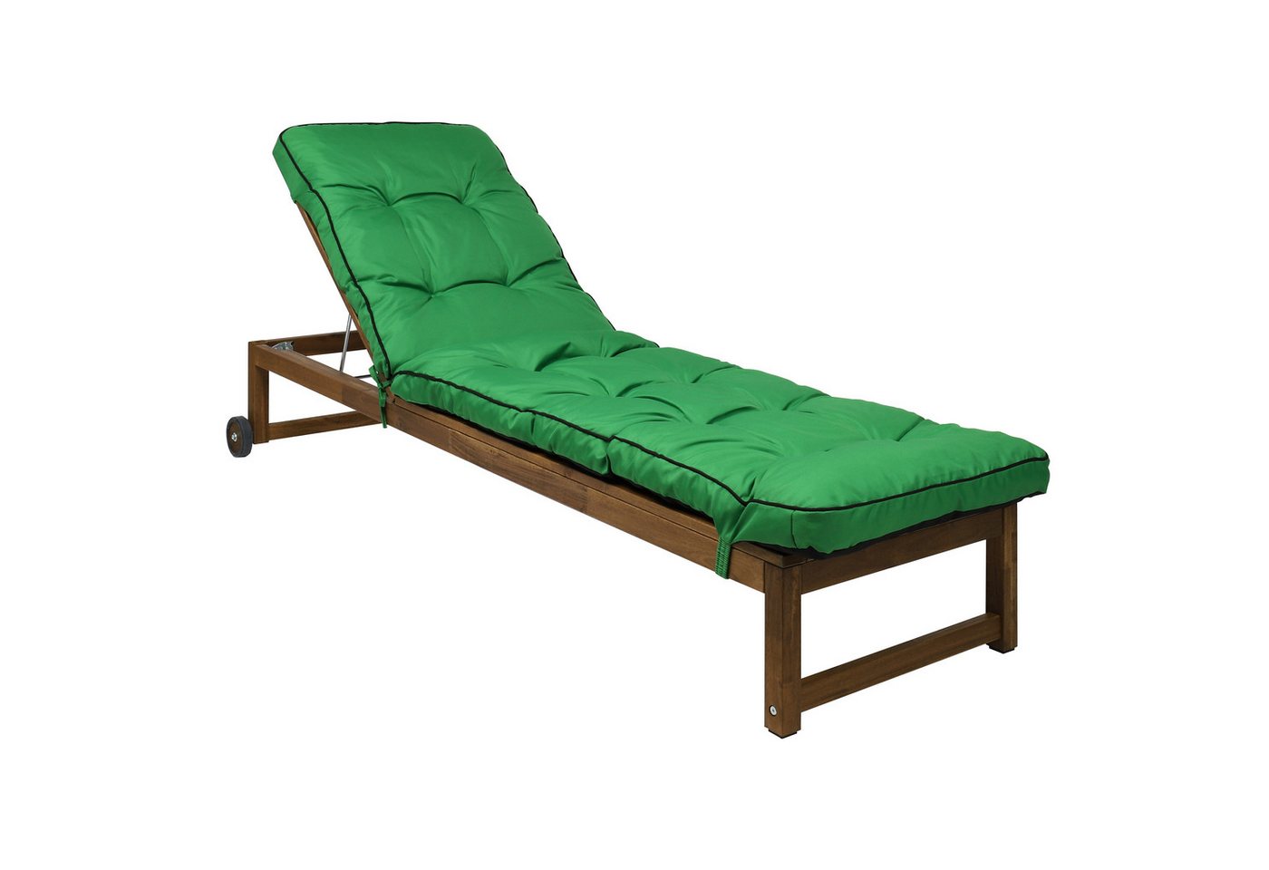 Bjird Liegenauflage Auflage für Gartenliege Hugo 201x55x8 cm, Auflagen für Deckchair, Polsterauflage für Sonnenliege - gesteppt von Bjird