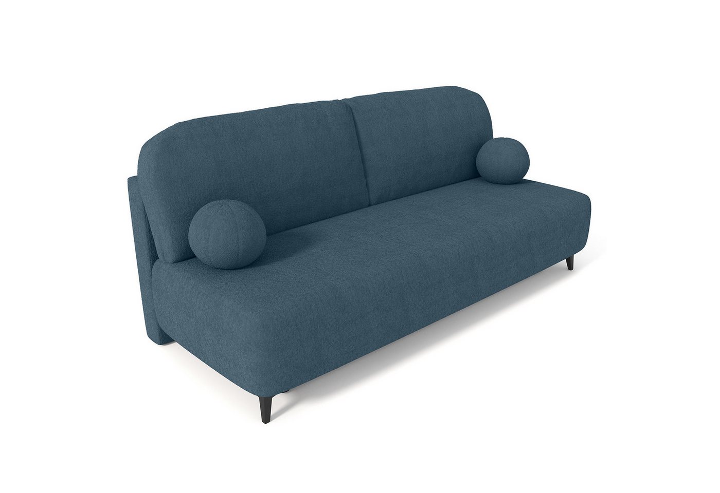 Björn&Schiller Sofa Schlafsofa mit Bettkasten,198x90x86 cm, 3 Sitzer, pflegeleicht Bezug, bequemes Sofa mit Schlaffunktion für Wohnzimmer, Schlafcouch von Björn&Schiller