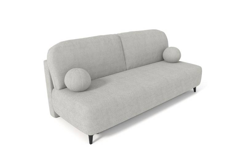 Björn&Schiller Sofa Schlafsofa mit Bettkasten,198x90x86 cm, 3 Sitzer, pflegeleicht Bezug, bequemes Sofa mit Schlaffunktion für Wohnzimmer, Schlafcouch von Björn&Schiller