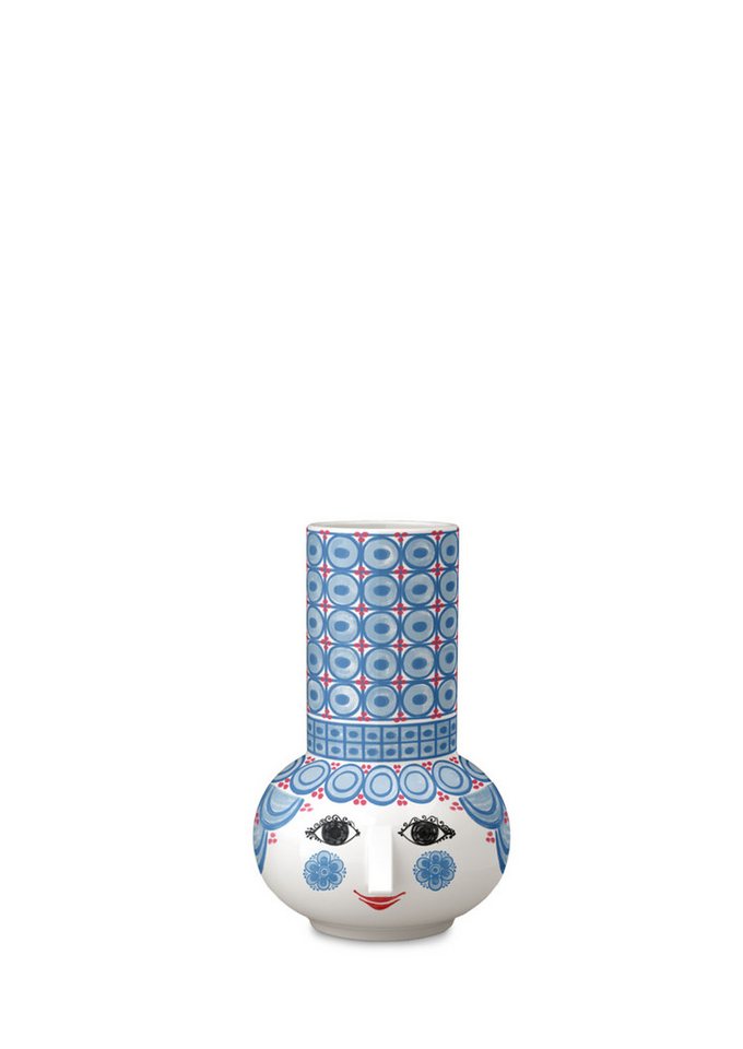 Bjørn Wiinblad Kerzenständer Bjørn Wiinblad Olga Kerzenständer Keramik 14 cm hellblau von Bjørn Wiinblad