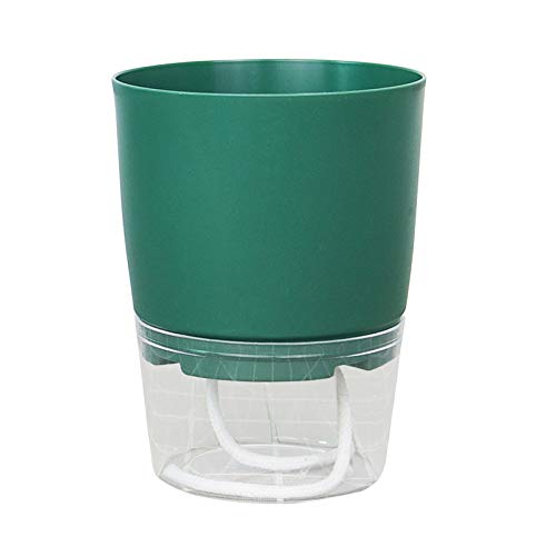 Bkazwe Blumentopf Selbstbewässernd mit DrainageDochtseil für Innen- ünd Außenbereich, Garten oder Fenstern Kräutertopf mit Selbstbewässerung ünd Wasserspeicher Transparent (E, 4.53X3.42X5.91inch) Bkazwe Blumentopf Selbstbewässernd mit DrainageDochtseil für Innen- ünd Außenbereich, Garten oder Fenstern Kräutertopf mit Selbstbewässerung ünd Wasserspeicher Transparent (E, 4.53X3.42X5.91inch) von Bkazwe