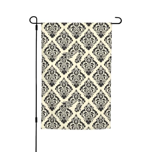 Asiatische Elefanten-Druck, 30,5 x 45,7 cm, Veranda, Ganzjahresflaggen, Hofdekoration, Terrassen-Flagge, Innenhof-Dekoration von Bkdogkt