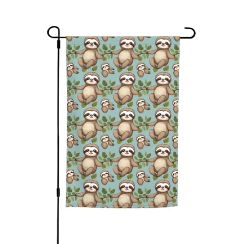 Niedlicher Hahn-Aufdruck, 30,5 x 45,7 cm, Veranda, Ganzjahresflaggen, Hofdekoration, Terrassen-Flagge, Innenhof-Dekoration von Bkdogkt