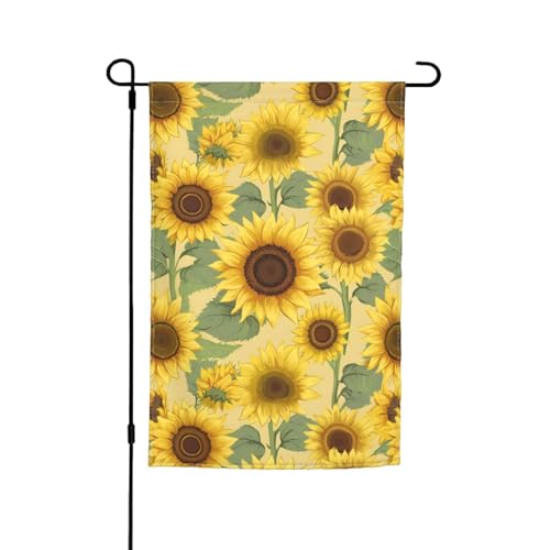 Niedlicher Sonnenblumendruck, 30,5 x 45,7 cm, für Veranda, alle Jahreszeiten, Outdoor-Flaggen, Hofdekoration Niedlicher Sonnenblumendruck, 30,5 x 45,7 cm, für Veranda, alle Jahreszeiten, Outdoor-Flaggen, Hofdekoration von Bkdogkt