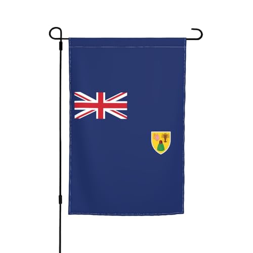 Turks- und Caicosinsel-Flagge, 30,5 x 45,7 cm, für Veranda, alle Jahreszeiten, Hofdekoration, Hofdekoration, Hofdekoration Turks- und Caicosinsel-Flagge, 30,5 x 45,7 cm, für Veranda, alle Jahreszeiten, Hofdekoration, Hofdekoration, Hofdekoration von Bkdogkt
