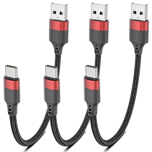 Bkduice USB C Kabel Kurz 20cm, 3 Stück Geflochten 0.2m USB A auf USB C Ladekabel, Typ C Kabel Kurz 3A Schnellladen für iPhone 16 15 Pro Max Samsung Galaxy S24 S23 S22 S21 A55 Xiaomi Pixel Bkduice USB C Kabel Kurz 20cm, 3 Stück Geflochten 0.2m USB A auf USB C Ladekabel, Typ C Kabel Kurz 3A Schnellladen für iPhone 16 15 Pro Max Samsung Galaxy S24 S23 S22 S21 A55 Xiaomi Pixel von Bkduice
