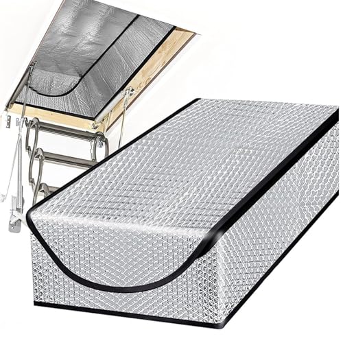 Bkljkf Dachbodeneinstieg Dämmabdeckung | Energieeinsparender Isolator | Wetterfeste Isolierung Für Winter Im Schuppen Garage Keller Bkljkf Dachbodeneinstieg Dämmabdeckung | Energieeinsparender Isolator | Wetterfeste Isolierung Für Winter Im Schuppen Garage Keller von Bkljkf
