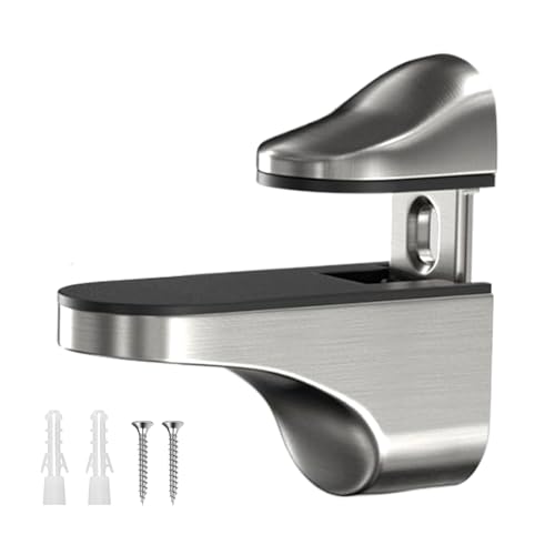 Bkljkf Glas Schelle - Verstellbare Duschglas Halterungen Halter - Ersatzteile Klemmteile Für Montageträger Holz Duschtür Schrank Badezimmer Bkljkf Glas Schelle - Verstellbare Duschglas Halterungen Halter - Ersatzteile Klemmteile Für Montageträger Holz Duschtür Schrank Badezimmer von Bkljkf