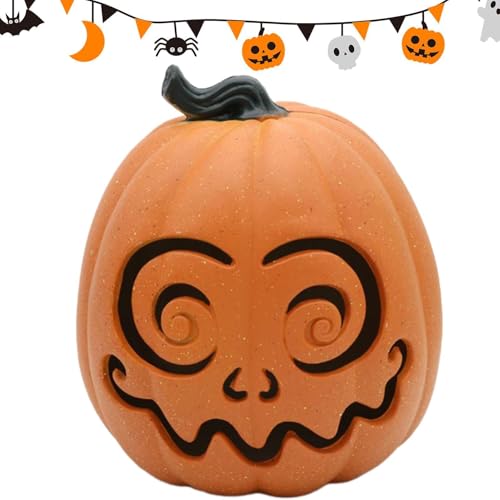 Bkljkf Halloween Leuchtkürbis | Batteriebetriebene Innendekoration, niedliche leuchtende Laterne - Beleuchten Sie Jack-O-Kürbisse für Halloween, Innenhof, Terrasse, Balkon, Kaminsims, Eingang Bkljkf Halloween Leuchtkürbis | Batteriebetriebene Innendekoration, niedliche leuchtende Laterne - Beleuchten Sie Jack-O-Kürbisse für Halloween, Innenhof, Terrasse, Balkon, Kaminsims, Eingang von Bkljkf