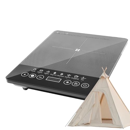 Bkljkf Induktionskochfelder Für Arbeitsplatte | Tragbares 110V-220V Induktionskochplatte | Küchengeräte Zum Kochen Für Zuhause Büros Wohnheim Wohnung Bkljkf Induktionskochfelder Für Arbeitsplatte | Tragbares 110V-220V Induktionskochplatte | Küchengeräte Zum Kochen Für Zuhause Büros Wohnheim Wohnung von Bkljkf