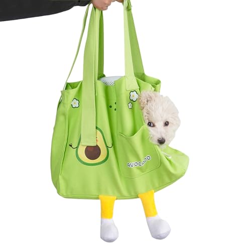 Bkljkf Katzenkorb Weich,Niedliche Avocado Weichseitige Hundetransporttasche - Atmungsaktive Haustiertasche Für Flugreisen Ausflüge Outdoor Wandern Einkaufen Alltagstransport Spaziergänge Bkljkf Katzenkorb Weich,Niedliche Avocado Weichseitige Hundetransporttasche - Atmungsaktive Haustiertasche Für Flugreisen Ausflüge Outdoor Wandern Einkaufen Alltagstransport Spaziergänge von Bkljkf