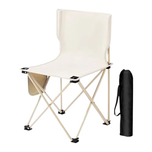 Bkljkf Klappstuhl, klappbarer Campingstuhl,Leichter Rucksackstuhl - Campingausrüstung für Reisen Picknick -Wanderfischereibergbeschläge, Unterstützung 286 lbs von Bkljkf