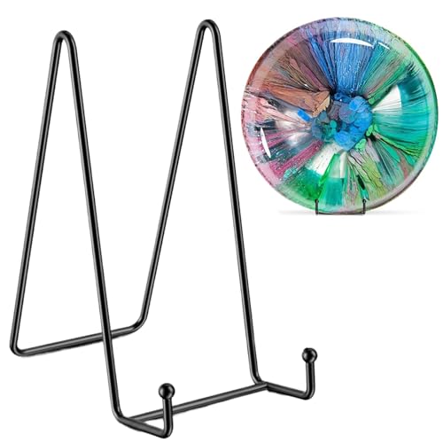Bkljkf Tellerständer Bildhalter - Dekorative Metall Rahmen Halter,Stütz Eisen Ständer Für Gemälde Karten Geschirr Basteln Schallplatten Plakate Fotos Bkljkf Tellerständer Bildhalter - Dekorative Metall Rahmen Halter,Stütz Eisen Ständer Für Gemälde Karten Geschirr Basteln Schallplatten Plakate Fotos von Bkljkf
