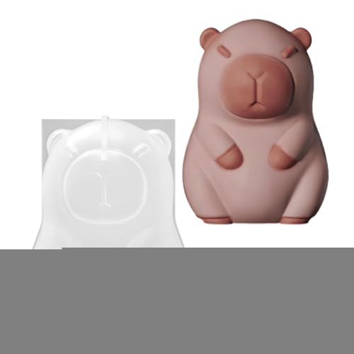 Bkljkf Tierformen Aus Silikon | 3D Capybara Eisform | Antihaft Tierformen Aus Silikon Wiederverwendbar Für Figurenguss Bastelprojekte Schmuckherstellung Eiswürfel Kuchen Cremes Kerzen Pudding Bkljkf Tierformen Aus Silikon | 3D Capybara Eisform | Antihaft Tierformen Aus Silikon Wiederverwendbar Für Figurenguss Bastelprojekte Schmuckherstellung Eiswürfel Kuchen Cremes Kerzen Pudding von Bkljkf