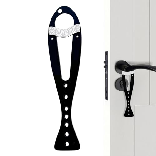 Bkljkf Türverriegelung Für Katzen - Verstellbarer Gittertürhalter | Türband zum Offenhalten der Tür | Für Wohnzimmer Schlafzimmer Studierzimmer Wohnung Haus Farmhaus von Bkljkf