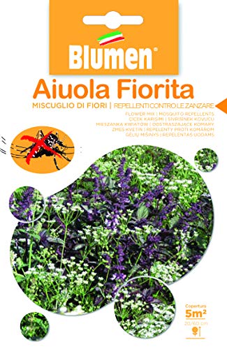 Blumenmischung gegen Mücken Zitronenduft Samen Saatgut 5 m2 Blumenwiese von Bl