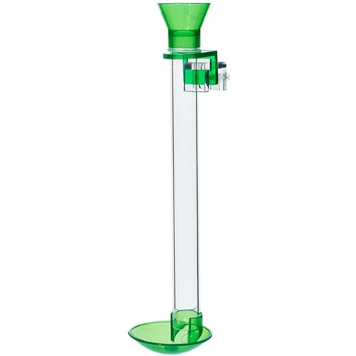Aquarium-Fütterungsrohr Set, 16 Zoll Acrylfisch-Fütterungsrohr mit Schüsselschale, einfache Clip-Wand-montierte Installation Fischfutterset Betta und Garnelen-Aquarium von Blablablalu