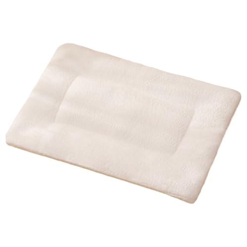 Blablablalu Katzenmattenbett 20x14 Zoll Winter weiche und Bequeme wärmende, Flauschige Kurze Katzentbett für kleine Innenhüter von Blablablalu