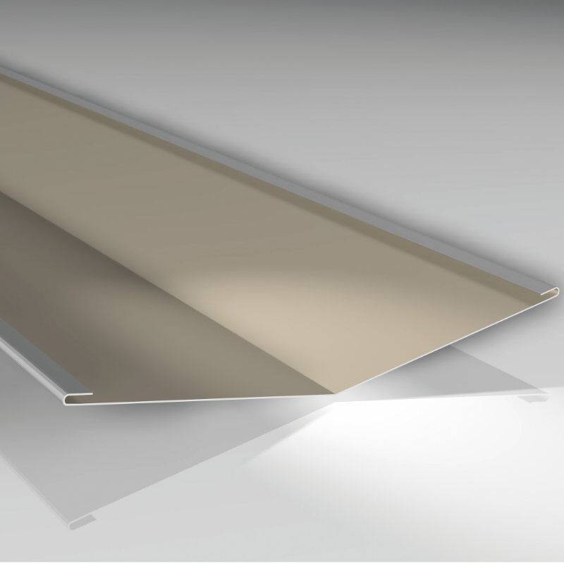 Aluminium Kehlblech | 190 x 190 x 2000 mm von Blachotrapez GmbH