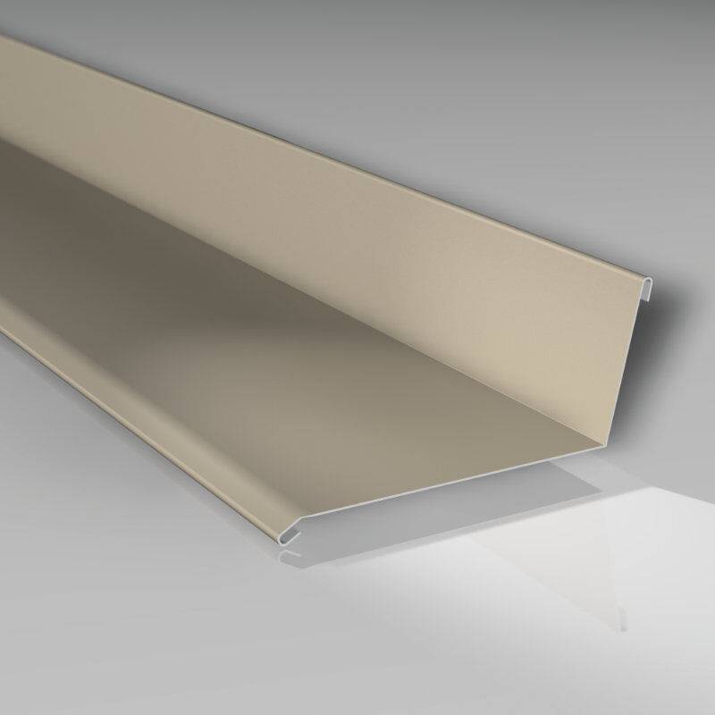 Aluminium Wandanschluss Giebelseite | 240 x 155 x 2000 mm Aluminium Wandanschluss Giebelseite | 240 x 155 x 2000 mm von Blachotrapez GmbH