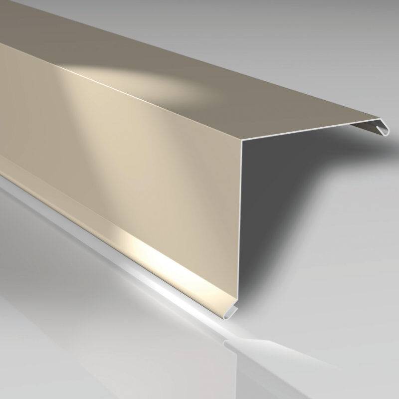 Ortgangwinkel | 100 x 100 x 2000 mm von Blachotrapez GmbH