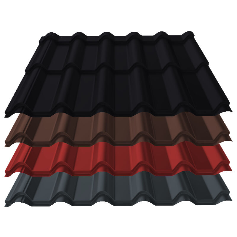 Pfannenblech Diament+ | 0,60 mm | Aluminium | Modullänge 350 mm | 25 µm Stucco Pfannenblech Diament+ | 0,60 mm | Aluminium | Modullänge 350 mm | 25 µm Stucco von Blachotrapez GmbH
